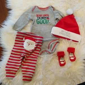 Baby Christmas outfit bundle